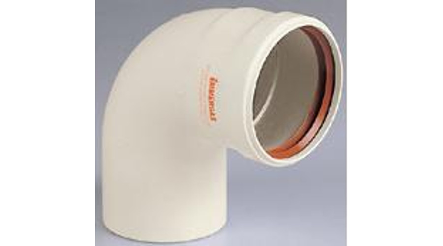 Immergas Ø 80 mm-es, 90°-os szigetelt ív