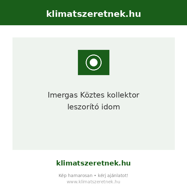 Imergas Köztes kollektor leszorító idom