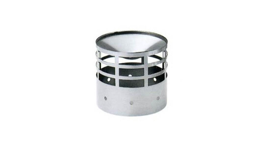 Ariston Madárvédő idom, Ø80 mm, (INOX)