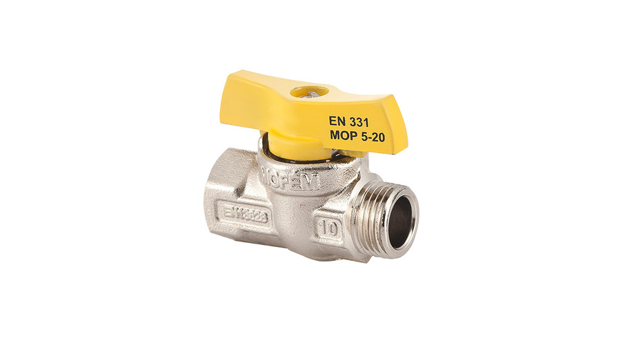 Mofém Gáz golyóscsap Fix KB menettel 1/2”