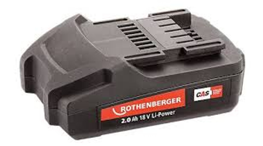 Rothenberger Akku ROMAX TT/ 4000-hez  18V/2.0 Ah Li-Ion