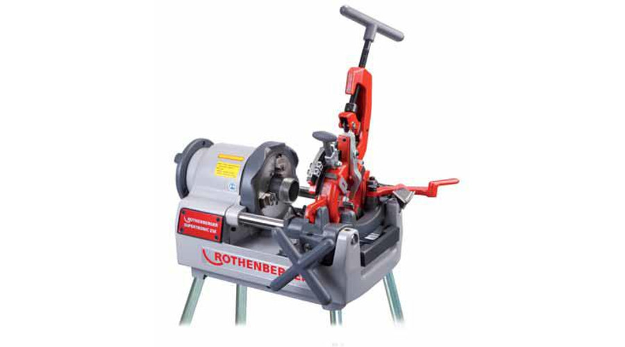 Rothenberger SUPERTRONIC 4 SE, BSPT R, Ø 1/2 - 3/4", 1 - 2", 2.1/2 - 4" kompakt menetvágó