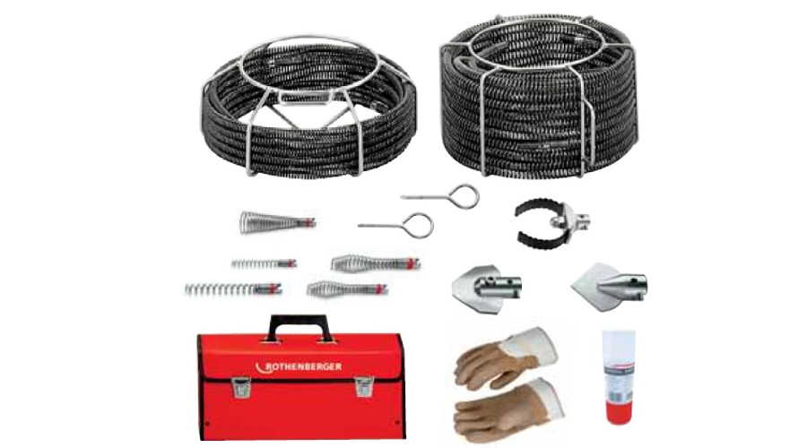 Rothenberger Standard Spirál és szerszám készlet Ø 16 / 22 mm