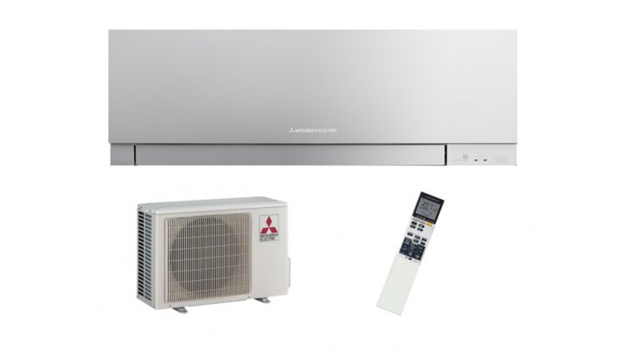 Mitsubishi MSZ-EF35VGKS/MUZ-EF35VG Zen Prémium oldalfali split klíma csomag 3,5 kW (ezüst)