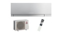 Mitsubishi MSZ-EF25VGKS/MUZ-EF25VG Zen Prémium oldalfali split klíma csomag 2,5 kW (ezüst)