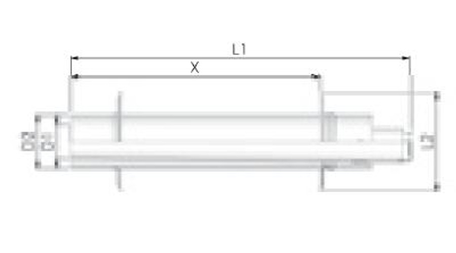 Tricox PPs/Alu parapet 60/100mm 2db takaró lemezzel