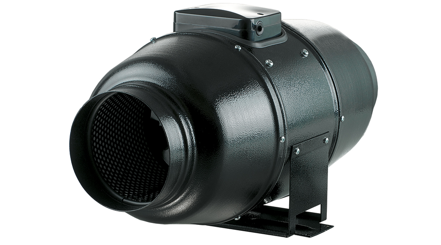 Vents TT-Silenta-M 315 Hangszigetelt Csatornaventilátor Fekete Polimer Bevonatú Acélházban