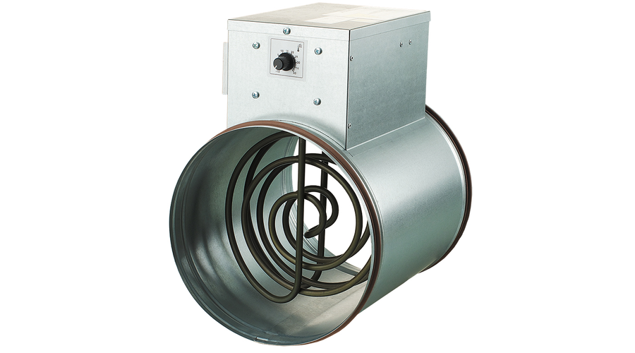Vents NK 250 U Elektromos Fűtőelem 2400 W 1 Fázisú Beépített Hőmérséklet-szabályozóval