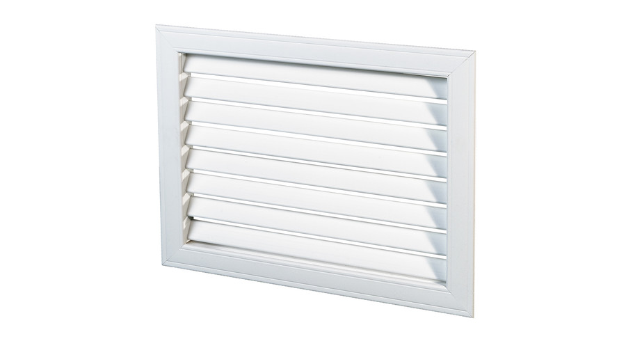 Vents NUN 450x450 Ipari Szellőzőrács Műanyag Keret és Lamellák