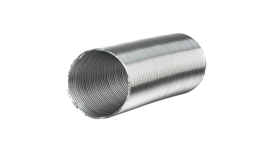Vents Aluvent Light Na 130 mm Alumínium Flexibilis Cső 1 m