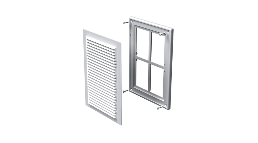[VENTS-6002] Vents MV 125S Műanyag Szellőzőrács