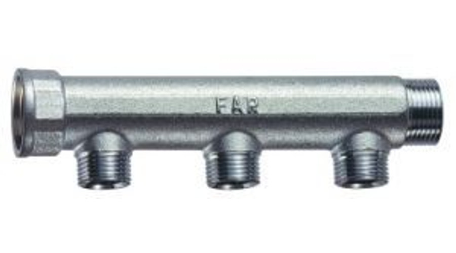 FAR Osztó gyűjtő 3 körös, KM 1"-3/4"