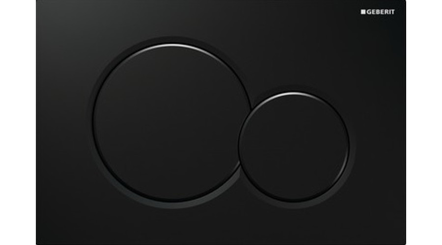Geberit Sigma01 működtető nyomólap, mélyfekete RAL 9005