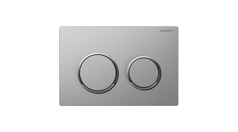 Geberit Omega20 működtető nyomólap matt króm / fényes króm / matt króm