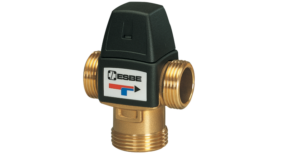 Esbe VTA322 termosztatikus keverőszelep 35-60°C 1" külső menettel 1,6 kvs