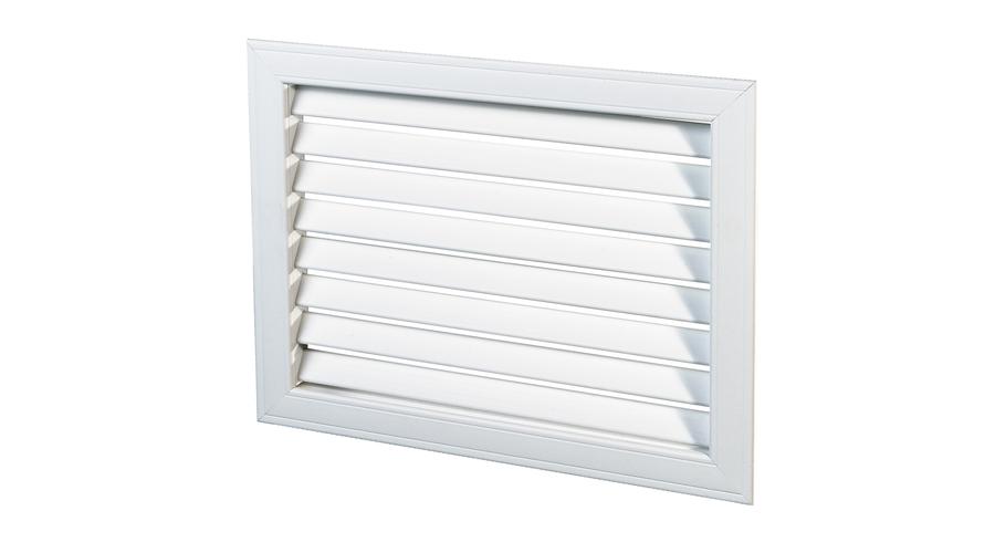 [VENTS-598] Vents NUN 200x200 Ipari Szellőzőrács Műanyag Keret és Lamellák