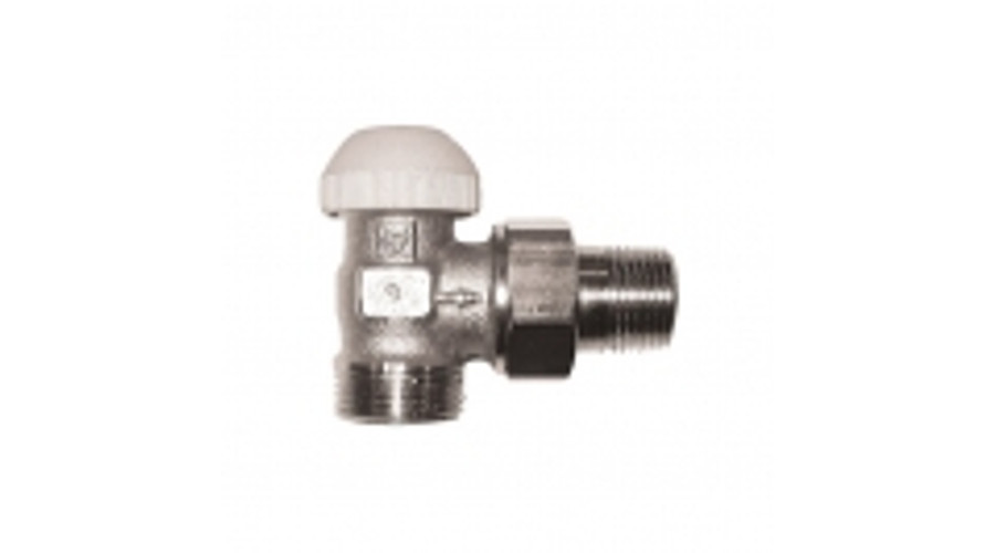 Herz 1/2" termosztatikus sarok radiátorszelep (3/4" euk. csatlakozással)