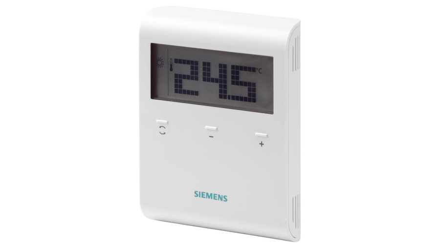 Siemens RDD100.1RF Szobatermosztát vezeték nélküli kivitel ( csak adó egység )