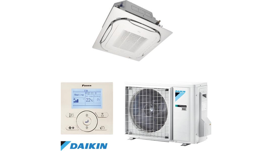 Daikin Sky Air FCAG35B/RXM35A9 kazettás split klíma csomag 3,5 kW