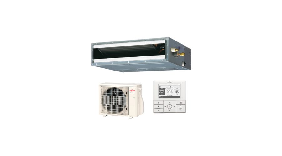 Fujitsu Eco ARXG12KLLAP/AOEG12KATA légcsatornázható klíma berendezés 3,5 kW