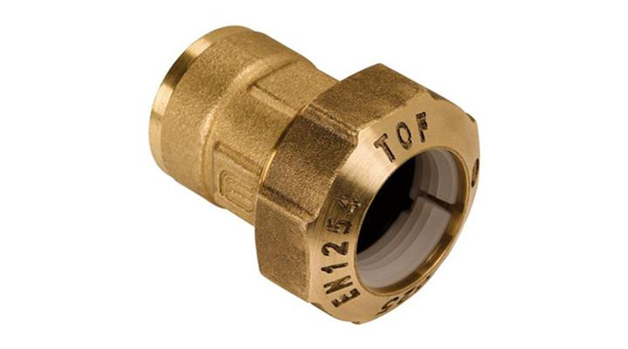 KPE csatakozó réz BM 25-3/4"
