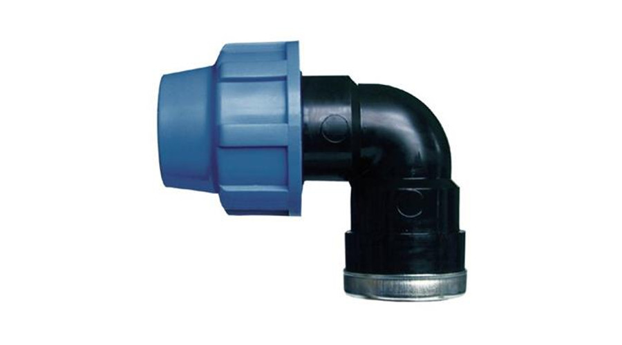 KPE könyök műanyag BM 25-3/4"