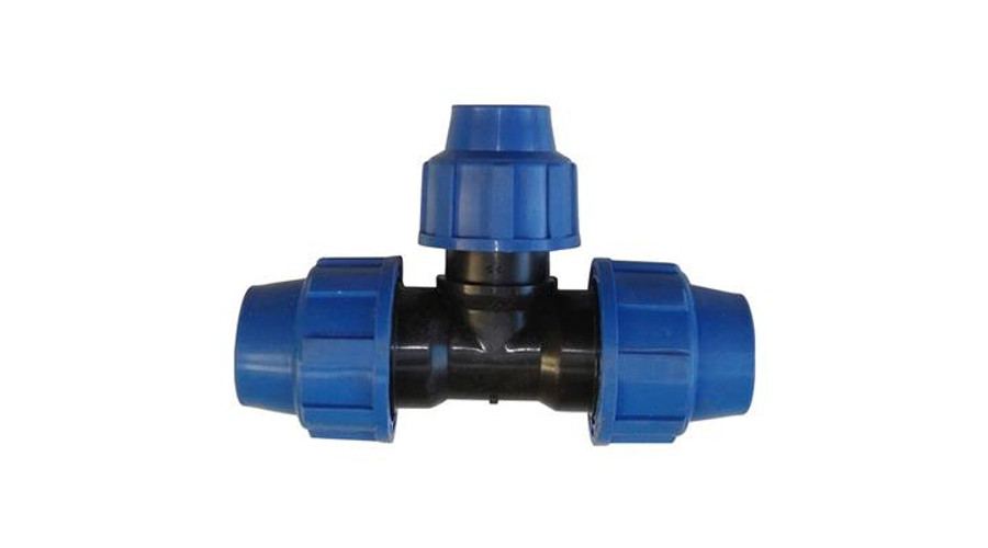 [kpe965020-20-20t] KPE egál T-idom műanyag 20-20-20