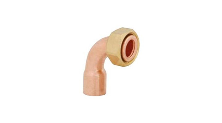 RÉZ félhollander sarok 15X1/2"
