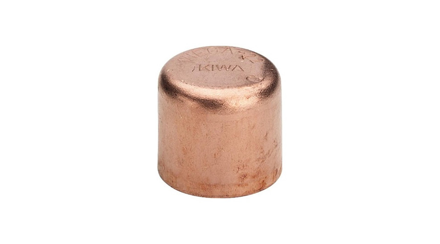 Réz forrasztható záró kupak 42mm
