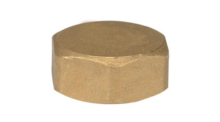 Réz menetes záró kupak 3/8"