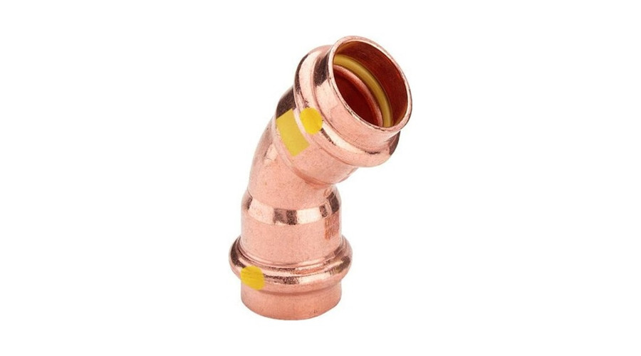 Réz Profipress G ív 45° BB 22mm