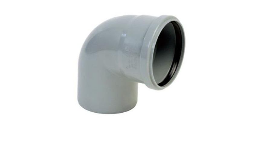 PVC könyök idom 40/90° KAB