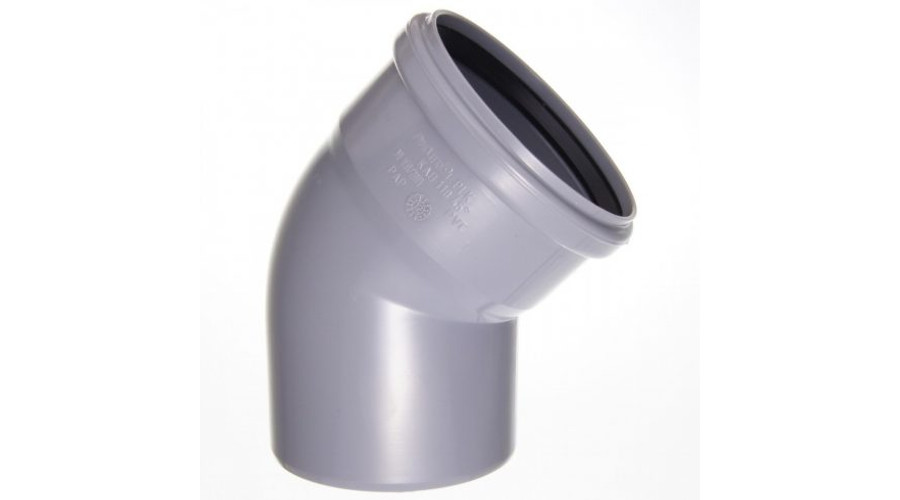 PVC ív-idom 50/45°  KAB