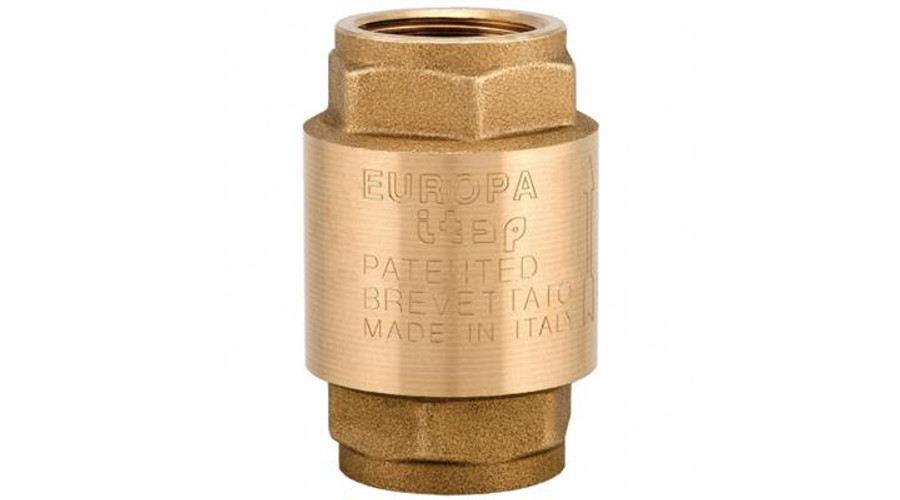 Réz menetes visszacsapó szelep 5/4"