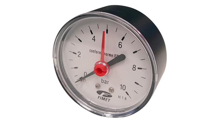Feszmérő 63-as 0-10 bar hátsós
