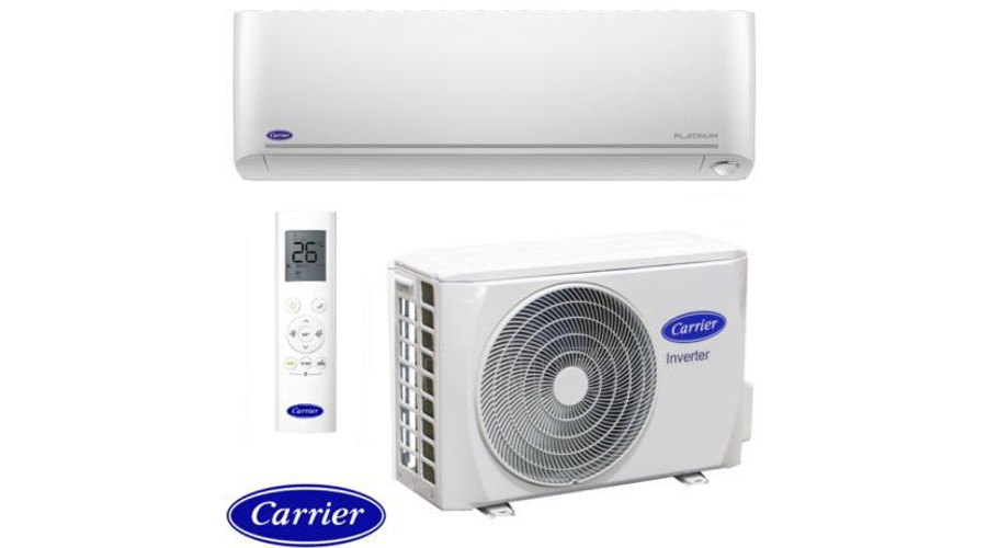 Carrier Platinum Plus 38QHP09E8S-1/42QHP09E8S-1 oldalfali split klíma csomag 2,6 kW