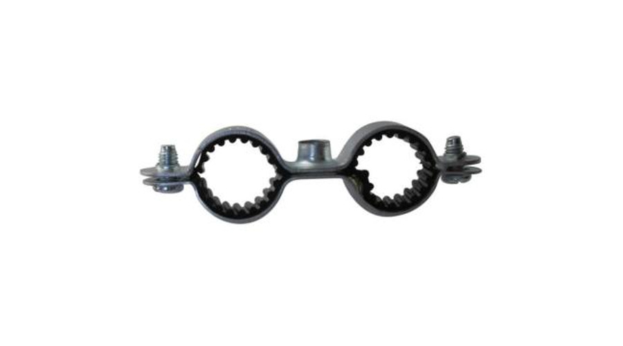 [gbsz18d] Rézcső bilincs 18 dupla gumibetétes