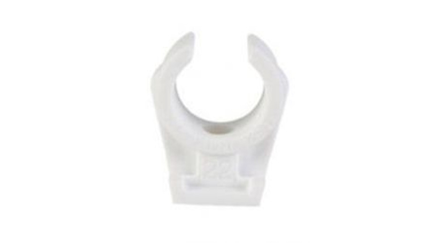 Műanyag csőbilincs, szimpla 18mm