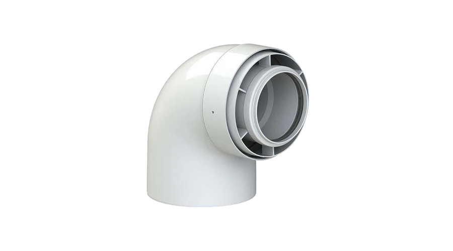 Viessmann PPs/Alu könyök 60/100mm 90°