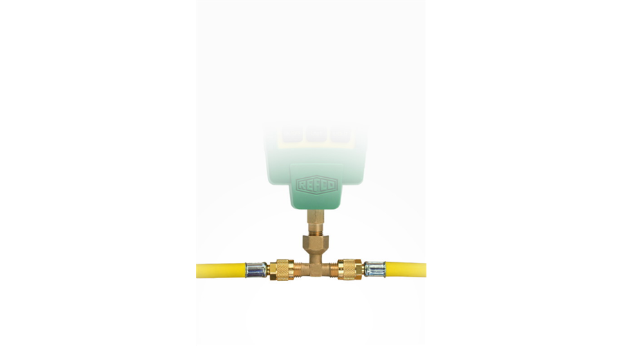 [4687845] REFCO REF-VAC-T T-idom vácuum mérőhöz 3x1/4" SAE O-gyűrűvel