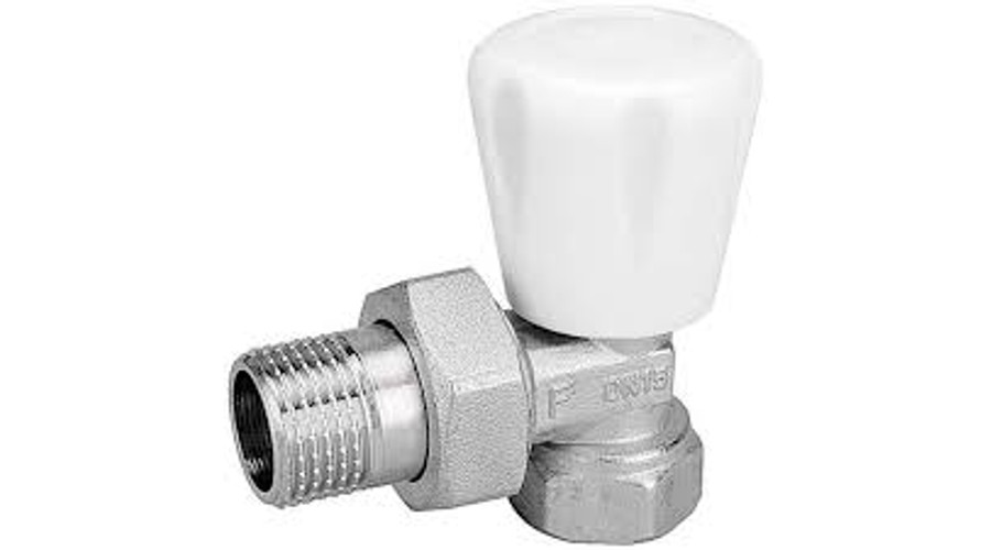 ARCO Teide Plus Radiátorszelep, Előremenő, sarok, 1/2" BM