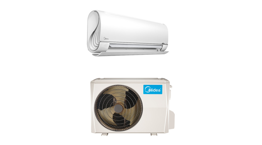 [MSFAAU-09HRFN8(B)/MOX230-09HFN8-BR] Midea Breezeless+ MSF4-09-SP oldalfali split klíma csomag 2,6 kW