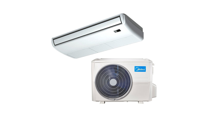 Midea MUE-48HRFN8-SP parapet-mennyezeti split klíma csomag csepptálca fűtéssel 14,1 kW