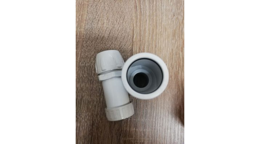 Klíma Kondenzvíz elvezető cseppvízcső 20/16 átalakító szürke