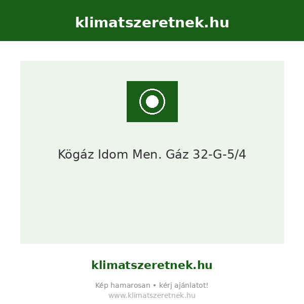 [htkög0011] Kögáz Idom Men. Gáz 32-G-5/4 "