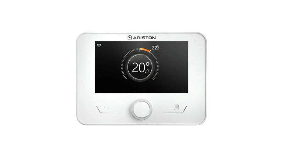 Ariston Sensys HD színes HD kijelzős Sensys, Bus rendszerű vezetékes szobatermosztát, fehér