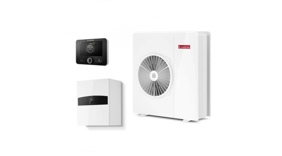 [3301848] ARISTON NIMBUS PLUS 80 M NET R32 (3301848) MONOBLOKKOS 8KW HŐSZIVATTYÚ, 1 FÁZISÚ, 4KW-OS FŰTŐPATRONNAL, FALI BELTÉRI EGYSÉGGEL
