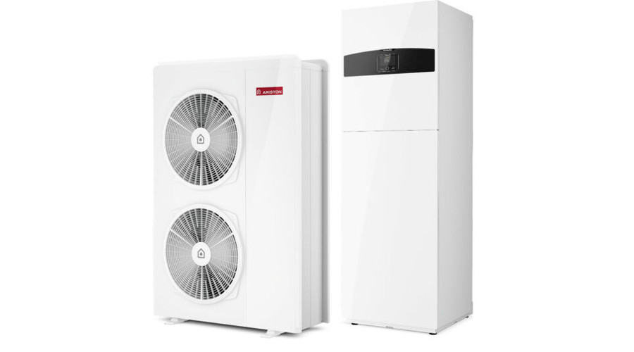 Ariston Nimbus Compact 120 M 2Z NET R32 monoblokkos hőszivattyú 12 kW, beltéri + 180 l HMV, 2 fűtőkör, 1 fázis (3301863)