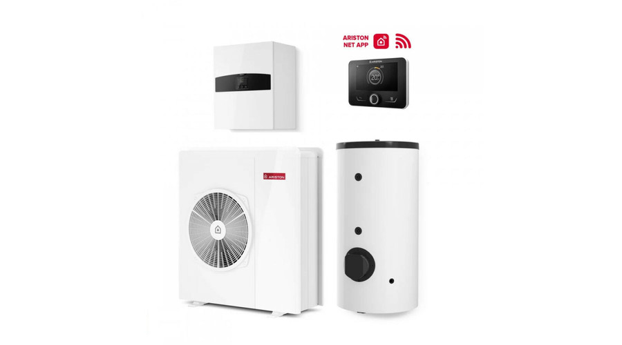 Ariston Nimbus Flex 80 M-T NET R32 monoblokkos hőszivattyú 8 kW (3301881)