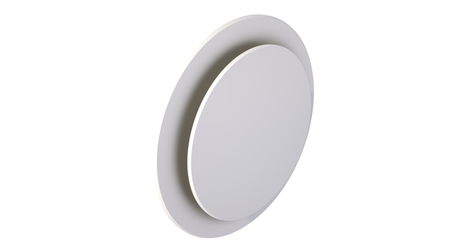 UBBINK HAELIX design szelep KÖR alakú  DN125